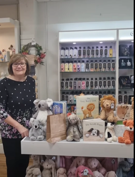 Inside Nanabelle's family-run gift shop in Antrim